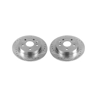Power Stop 12-16 Buick LaCrosse Rear Evolution Drilled & Slotted Rotors - Pair