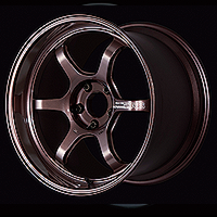 Advan R6 18x8.0 +42 5x112 Racing Copper Bronze Wheel