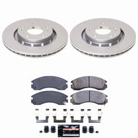 Power Stop 05-06 Mitsubishi Outlander Front Z23 Coated Brake Kit