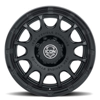 ICON Alloys Rancho 20x9 / 8x180 / 12mm / 5.5in BS DBL Black Wheel