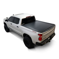 Westin 19-26 GM Silverado/Sierra 1500 5ft 8in Bed Manual Retractable Tonneau Cover - Black