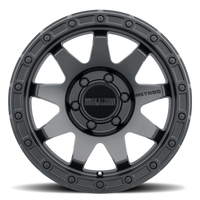 Method MR317 17x9 -12mm Offset 6x5.5 106.25mm CB Matte Black Wheel