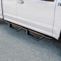 Westin 15-26/17-26 Ford F-150/F-250/F-350/F-450 SuperCab Outlaw Drop Nerf Step Bars Tex Black