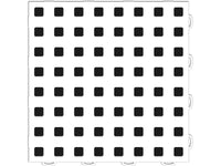 WeatherTech TechFloor - 12in X 12in Tiles - White/Black **Order in Qtys of 10