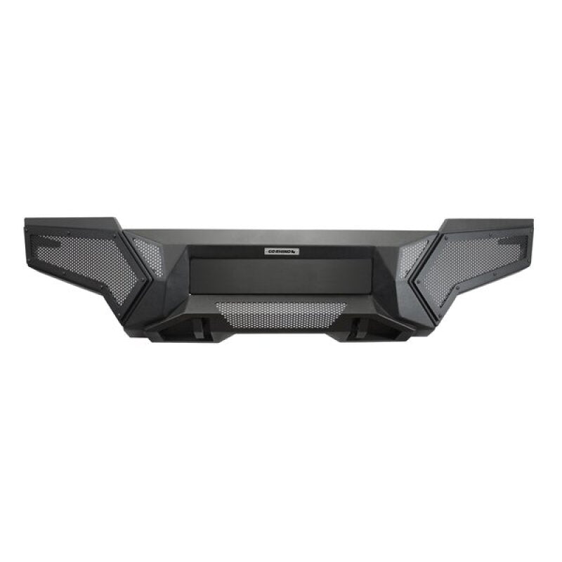 Go Rhino 24-26 Toyota Tacoma (4dr) (w/o TRD Skid Plate) Element Front Bumper w/ Power Bar - Tex. Blk