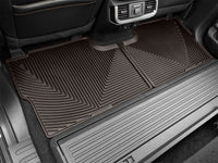 WeatherTech 2021+ Ford F-150 SuperCrew/Raptor Rear Rubber Mats - Cocoa