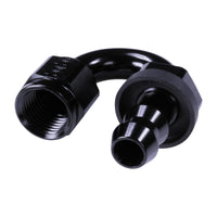 Russell 6AN Twist-Lok 180 Degree Hose End - Black