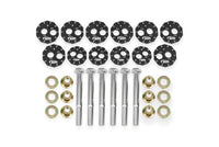 BMR 06-13 Chevrolet Corvette C6 Z06 / 09-13 ZR1 Camber Bolt Kit - Black Anodized