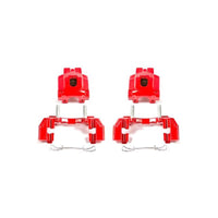 Power Stop 99-04 Jeep Grand Cherokee Rear Red Calipers w/Brackets - Pair