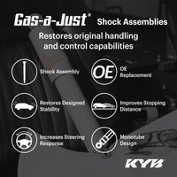 KYB 16-19 Ford Escape Gas-a-Just Shock Assembly - Rear
