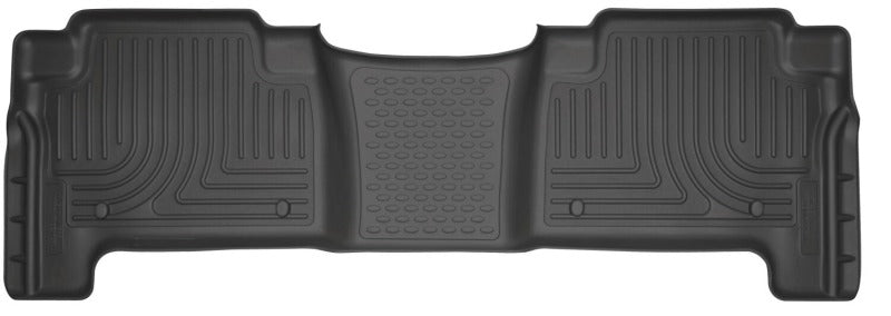Husky Liners 19-24 Nissan Armada/Infiniti QX80 WeatherBeater 2nd Row Floor Liner - Black