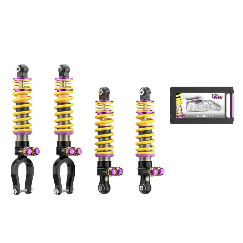 KW 2017+ Audi R8 (4S) Coupe incl. RWS & Spyder (w/o Magnetic Ride) V5 Coilover Kit