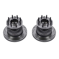 Power Stop 03-07 Ford E-450 Super Duty Front Drilled & Slotted Rotor - Pair