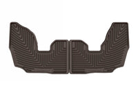 WeatherTech 23-25 Honda Pilot Rear All-Weather Floor Mats - Cocoa