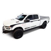 Westin 09-18 Ram 1500 Crew Cab Outlaw Running Boards - Textured Black