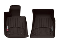 WeatherTech 2019+ BMW 330i Front FloorLiner - Cocoa