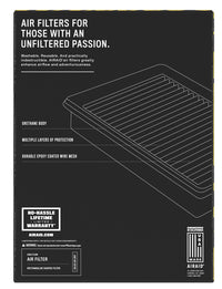 Airaid 04-08 Ford F-150 5.4L / 05-09 Expedition 5.4L / 06-08 Lincoln LT Direct Replacement Filter