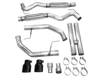 AWE 2024 Ford Mustang GT Fastback S650 RWD Track Edition Cat-Back Exhaust w/ Dual Diamond Black Tips