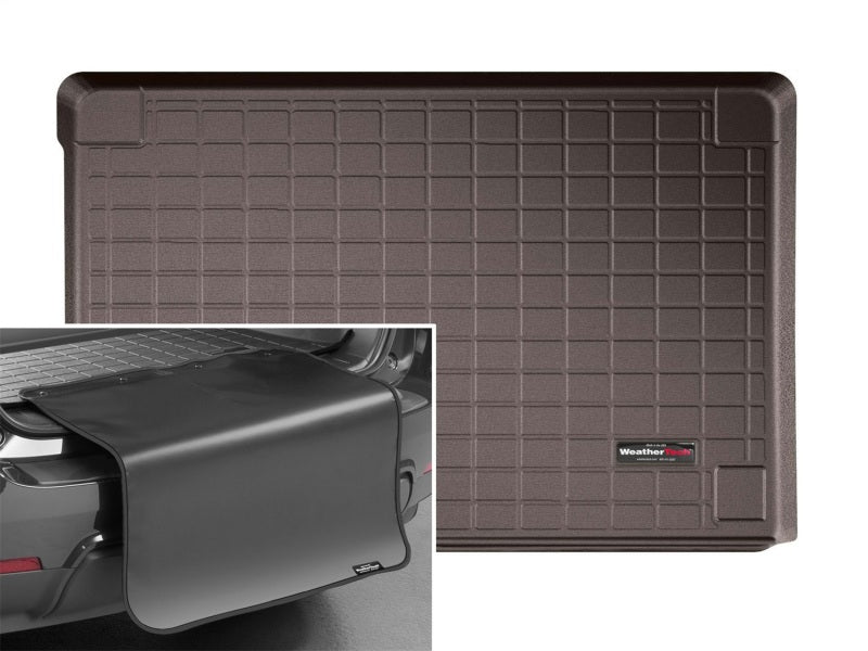 WeatherTech 2019+ Mercedes-Benz G-Class Cargo With Bumper Protector - Cocoa