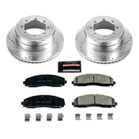 Power Stop 13-16 Ford F-450 Super Duty Rear Z23 Evolution Brake Kit