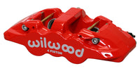 Wilwood caliper AERO4 1.38/1.38 1.10 rotor red