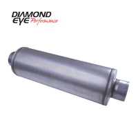 Diamond Eye Muffler 4inX26in 20in BODY LOUVERED AL