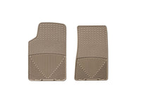 WeatherTech 03-10 Cadillac CTS Front Rubber Mats - Tan