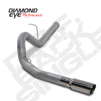 Diamond Eye KIT 4in DPF-BACK Single AL: 11-12 CHEVY 6.6L 2500/350