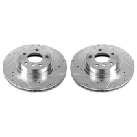 Power Stop 11-17 BMW X3 Front Evolution Drilled & Slotted Rotors - Pair