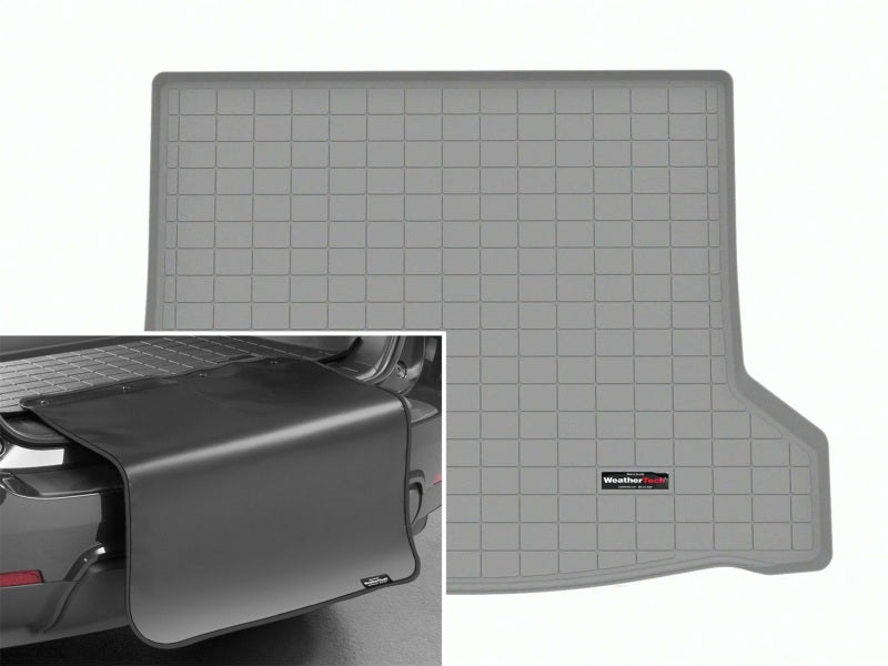 WeatherTech 2023 Cadillac Lyriq Cargo Liner w/Bumper Protector - Grey