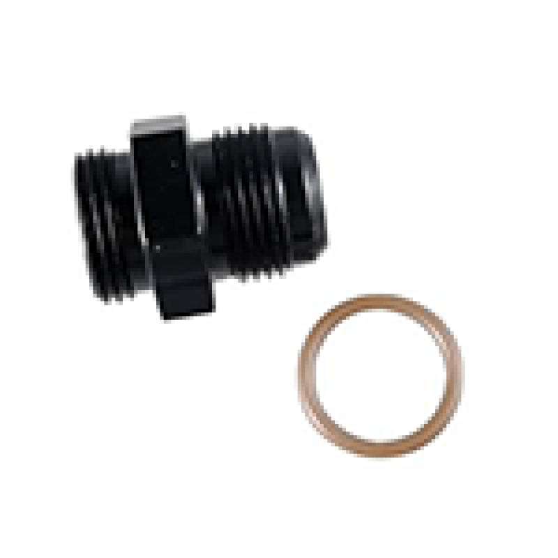 Fragola -12AN x 3/4 - 16 (8) Radius Fitting O-Ring - Black