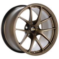 BBS RI-A 18x9.5 5x120 ET40 Matte Bronze Wheel -82mm PFS/Clip Required
