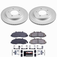 Power Stop 97-03 Ford F-150 Front Z23 Coated Brake Kit