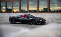 Vossen x Novitec NF10 22x12in - 5x114.3 BP - ET33 - Gloss Black Ferrari 488 / F8 Rear Wheel