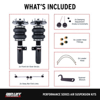 Air Lift Performance 2015-2018 BMW M3 / 15-20 M4 Front Kit (5 Bolt)