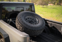DV8 Offroad 2020+ Jeep Gladiator JT Adjustable In-Bed Tire Carrier