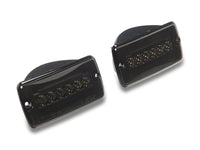 Raxiom 97-06 Jeep Wrangler TJ Axial Series LED Sequential Cornering Lights- Smoked