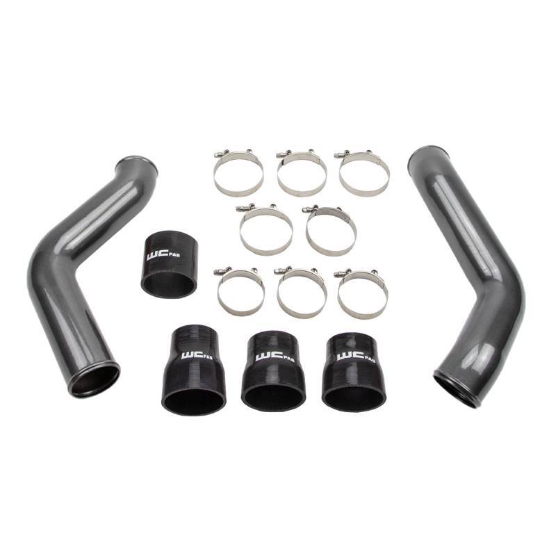 Wehrli 19-24 Cummins 6.7L High Flow Intake Bundle Kit Stage 1 - Sparkle Bomber Orange