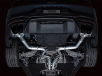 AWE 2024 Ford Mustang GT Fastback S650 RWD Track Edition Cat-Back Exhaust w/ Quad Diamond Black Tips