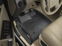WeatherTech 08-10 Ford F250/F350/F450/F550 Super Duty Regular Cab Front FloorLiner - Black