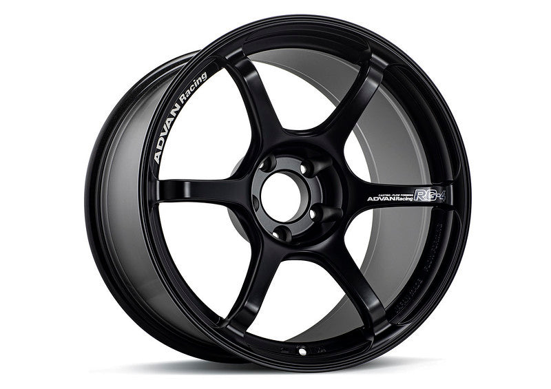 Advan RG-4 18x10.5 +32 5x112 Semi Gloss Black Wheel