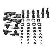 DeatschWerks Universal 4 Cylinder Import Injector Kit - Set of Four 550cc Injectors