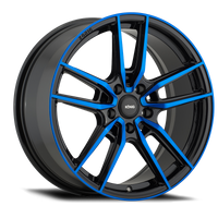 Konig Myth 16x7.5 5x114.3 ET43 Gloss Black w/ Blue Tinted Clearcoat
