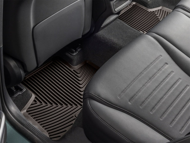 WeatherTech 24-26 Mercedes-Benz AMG GLC 43 Coupe 2nd Row Rear All-Weather Floor Mats - Cocoa