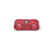 Russell Hose Separator For -10 Braided Hose Red Anodize (2 Pack)