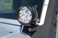 DV8 Offroad 3.5in Round 16W Driving Light Spot 3W LED - Black