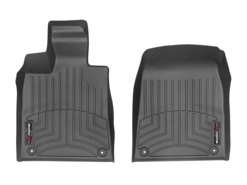 WeatherTech 2020+ Porsche Taycan Front FloorLiner - Black