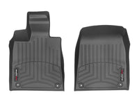 WeatherTech 2020+ Porsche Taycan Front FloorLiner - Black