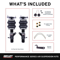 Air Lift Performance 12-25 Subaru BRZ / 12-20 Toyota GT86 Front Air Suspension Kit