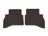 WeatherTech 20-24 Buick Encore GX Rear Rubber Mats - Cocoa